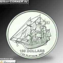Platin 1 Oz Cook Island verschiedene Jahrgänge*