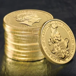 Queens Beast - Black Bull of Clearance 1 Oz Gold 2018