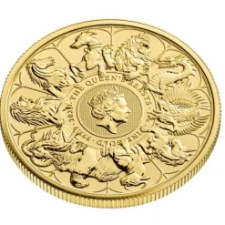 Queen´s Beasts - Completer Coin - 1 Unze Gold 2021