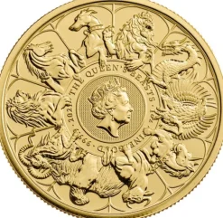 Queen´s Beasts - Completer Coin - 1 Unze Gold 2021