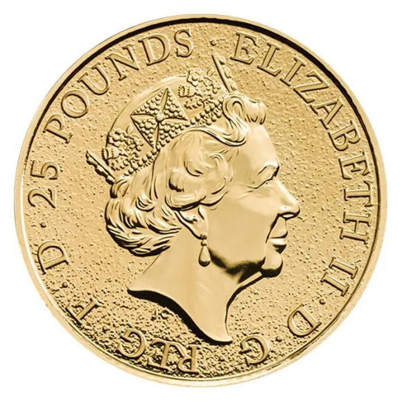 Queens Beasts - Griffin - 1/4 Oz Gold 2017