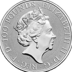Queens Beasts - Lion of England - 1 Oz Platin 2017*
