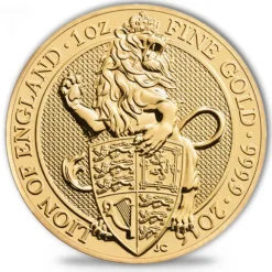 Queen´s Beasts - Lion of England- 1 Oz Gold 2016
