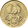 Queens Beasts - Red Dragon - 1/4 Oz Gold 2017