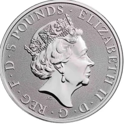 Queens Beasts - White Horse of Hanover - 2 Unzen Silber 2020 *