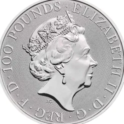 Queens Beast - Unicorn - 1 Oz Platin 2019*
