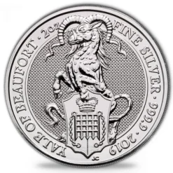 Queens Beast - Yale of Beaufort - 2 Oz Silber 2019*