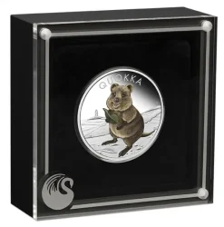 Quokka 1 Oz Silber Proof 2021 +Box +COA*