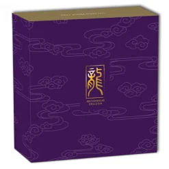Rectangular Drache 1 Oz Gold Proof + Box + COA