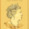 Rectangular Drache 1 Unze Gold 2021