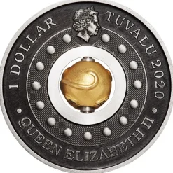 Rotating Maus 1 Oz Silber Antik 2020 + Box +COA*