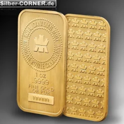 Royal Candaian Mint 1 Oz Goldbarren im Blister