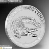 Salzwasser Krokodil 1 Oz Silber 2014 *