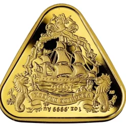Schiffswrack - Vergulde Draeck 1 Oz Gold 2020