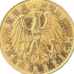 100 Schilling Österreich Republik Gold verschiedene JG