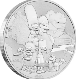 Simpsons Family 1 Unze Silber 2021 im Blister*