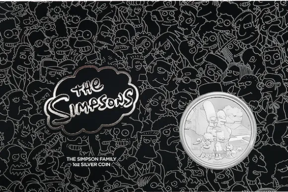 Simpsons Family 1 Unze Silber 2021 im Blister*