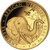 Somalia Elefant 1 Unze Gold 2018