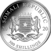 Somalia Elefant 5 Unzen Silber 2020 *