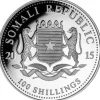 Somalia Elefant 1 Unze Silber 2015*