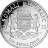 Somalia Elefant 1 Unze Silber 2011*