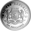 Somalia Elefant 1 Unze Silber 2007*