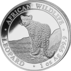 Somalia Leopard 1 Oz Silber 2018*