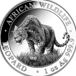 Somalia Leopard 1 Oz Silber 2023*