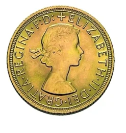 Sovereign 1 Pfund Goldmünze 7,32 Gr. Feingold