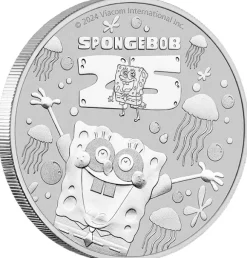 SpongeBob 1 Unze Silber 2024