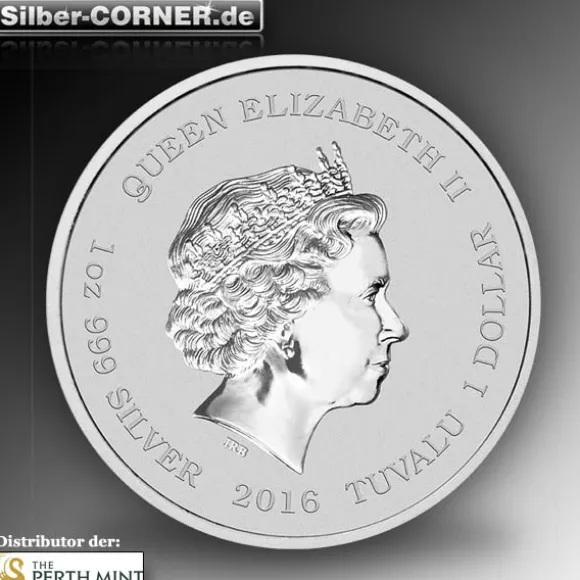 Star Trek - Enterprise NCC-1701 - 1 Oz Silber 2016*
