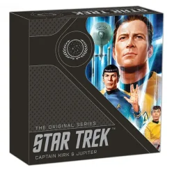 Star Trek Kirk 1 Oz Silber Proof 2019*