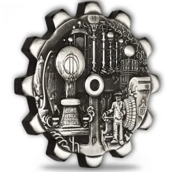 Steam & Electricity 2 x 1 Oz Two-Coin-Set *