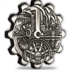Steam & Electricity 2 x 1 Oz Two-Coin-Set *