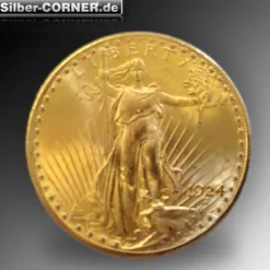 St. Gaudens Double Eagle Gold 20 Dollar
