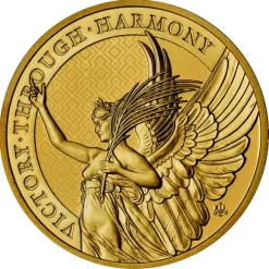 St. Helena - Queens Virtues - 1 Oz Gold 2021*