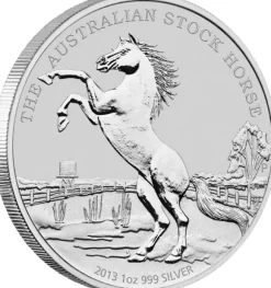Stock Horse 1 Oz Silber 2013 *