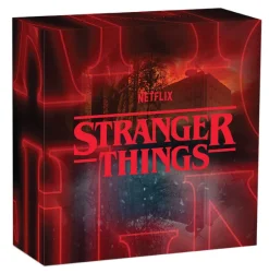 Stranger Things - The Upside Down - 1 Oz Silber farbig 2026 +Box +COA*