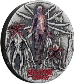 Stranger Things- Villains 2026 2 Oz Silber Antik farbig
