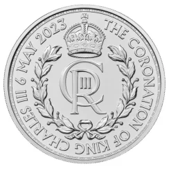 The Coronation Coin - King Charles - 1 Oz Silber 2023*