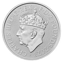 The Coronation Coin - King Charles - 1 Oz Silber 2023*