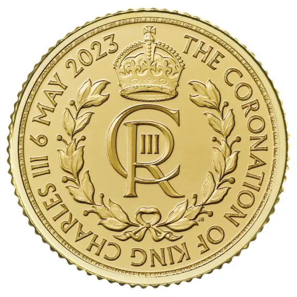 The Coronation Coin - King Charles - 1/10 oz Gold 2023