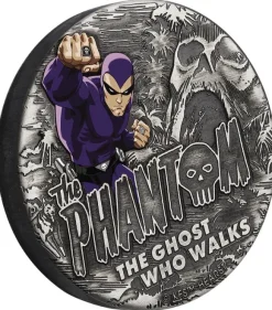 The Phantom 2 Oz Silber Antik 2023 + Box + COA*