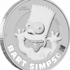The Simpsons - Bart Simpson 1 Oz Silber im Blister 2022*