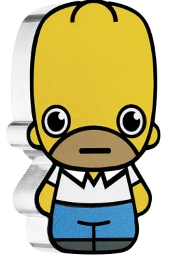 The Simpsons - Homer Simpson - Minted Mini Coin 1 Oz Silber 2022*