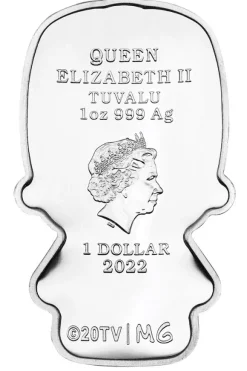 The Simpsons - Homer Simpson - Minted Mini Coin 1 Oz Silber 2022*