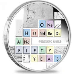150th Periodensystem 1 Oz Silber 2019*