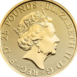Tudor Beasts - Yale of Beaufort - 1/4 Oz Gold 2023