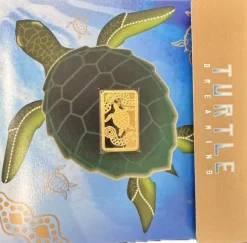 Turtle Dreaming 10 Gramm Goldbarren 2008 + Presentation Pack