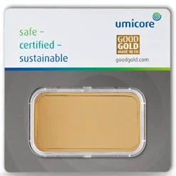 Umicore 100 Gramm Goldbarren
